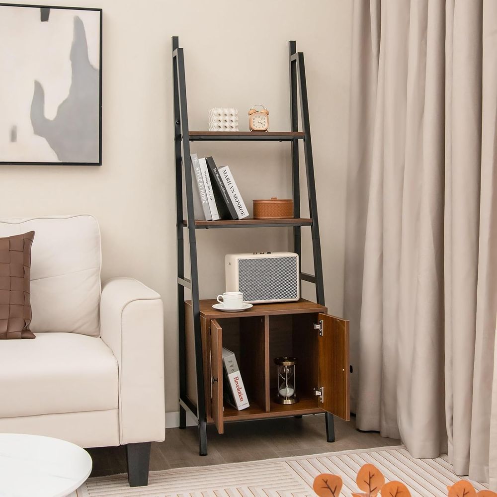 kula 4-Tier Ladder Shel with C - Storage ulasan dan harga