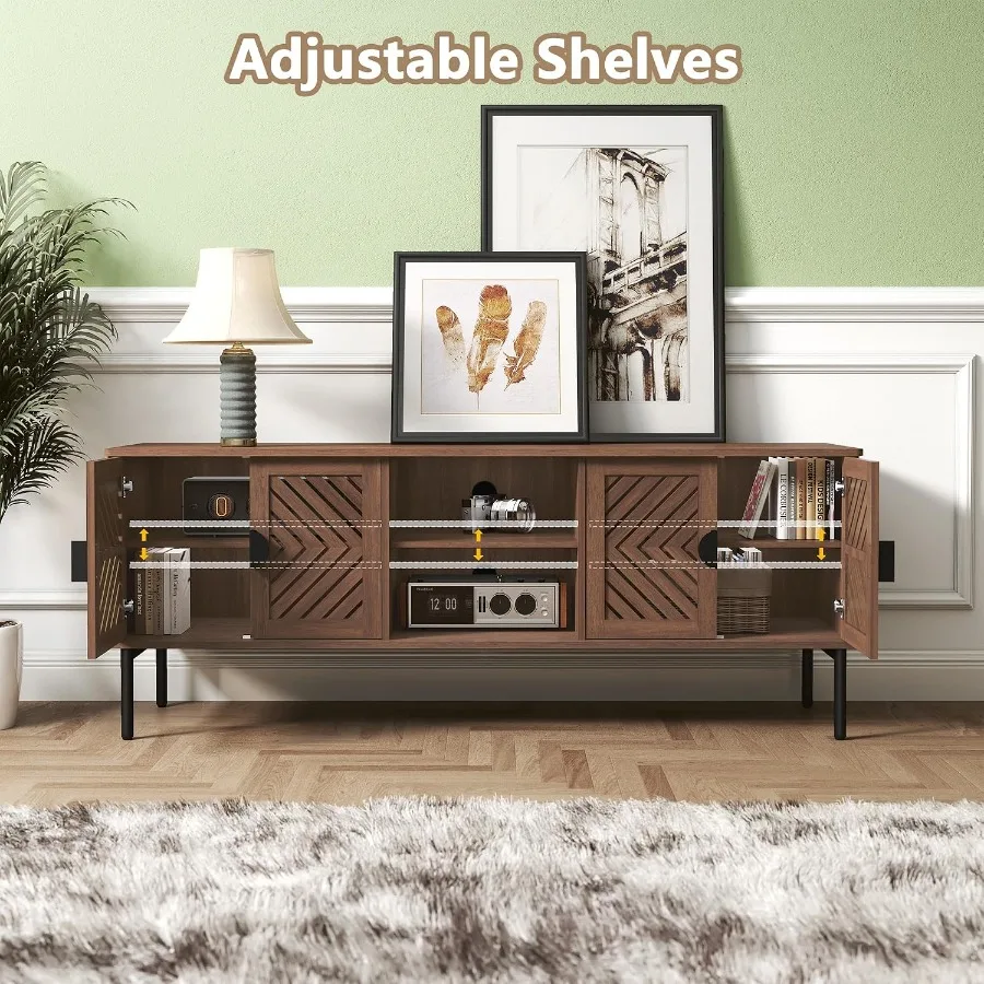 63 TV Stand for Living Room, E - Storage ulasan dan harga