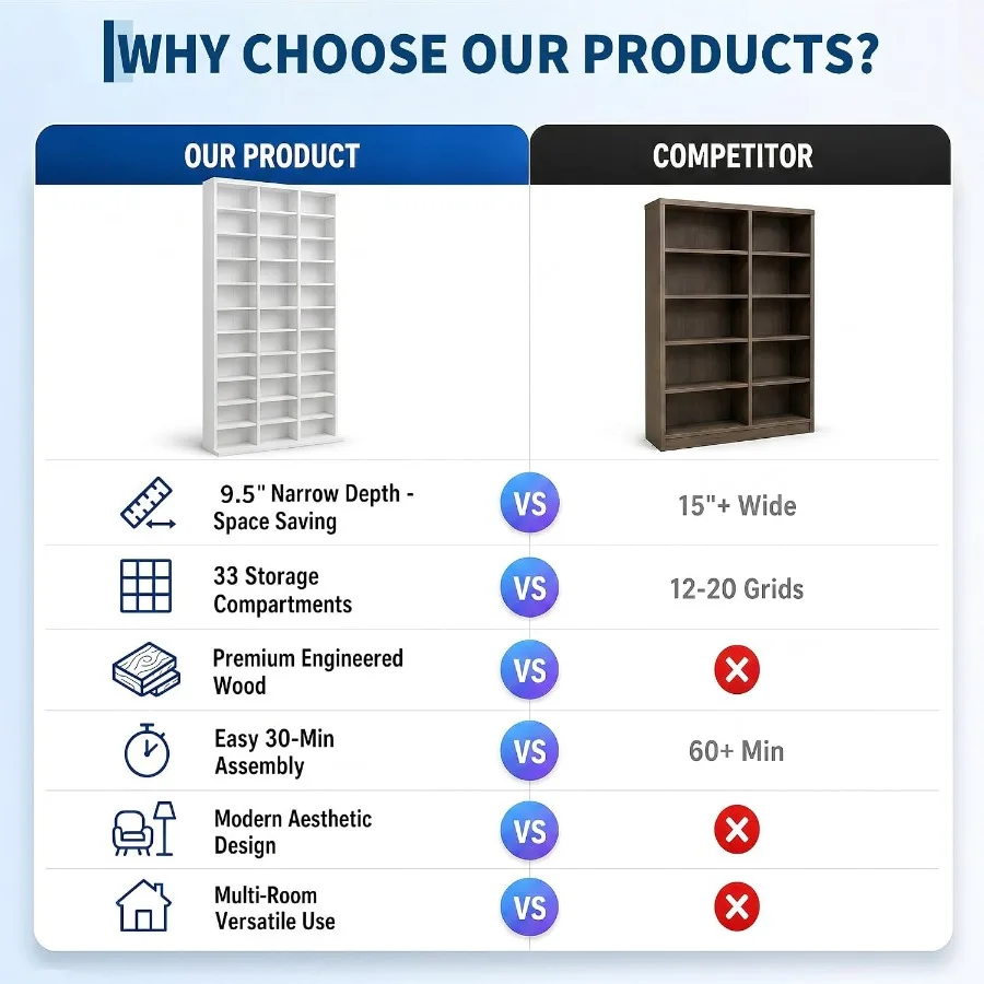 Tall Media Storage Cabinet Tow - Storage ulasan dan harga