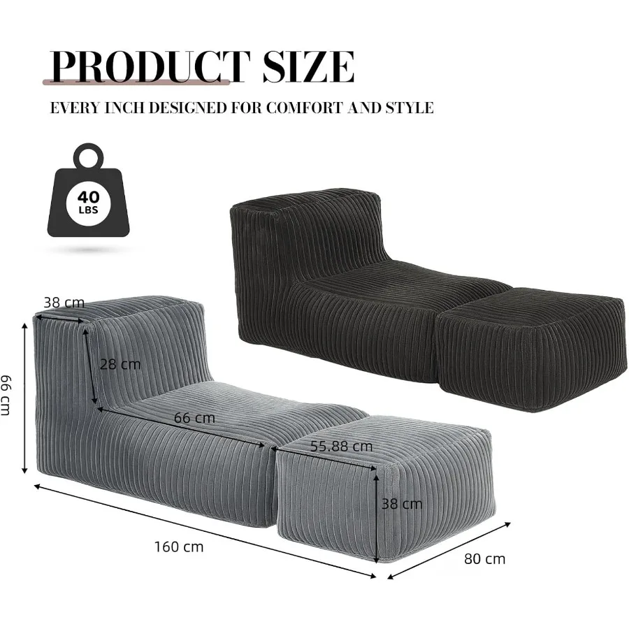 Modular Floor Chaise Lounge fo - Sofas ulasan dan harga