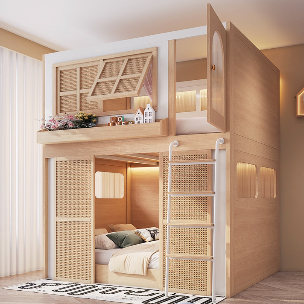 Bunk Bed with Separate Privacy - Bunk Bed With Stairs And Slide ulasan dan harga