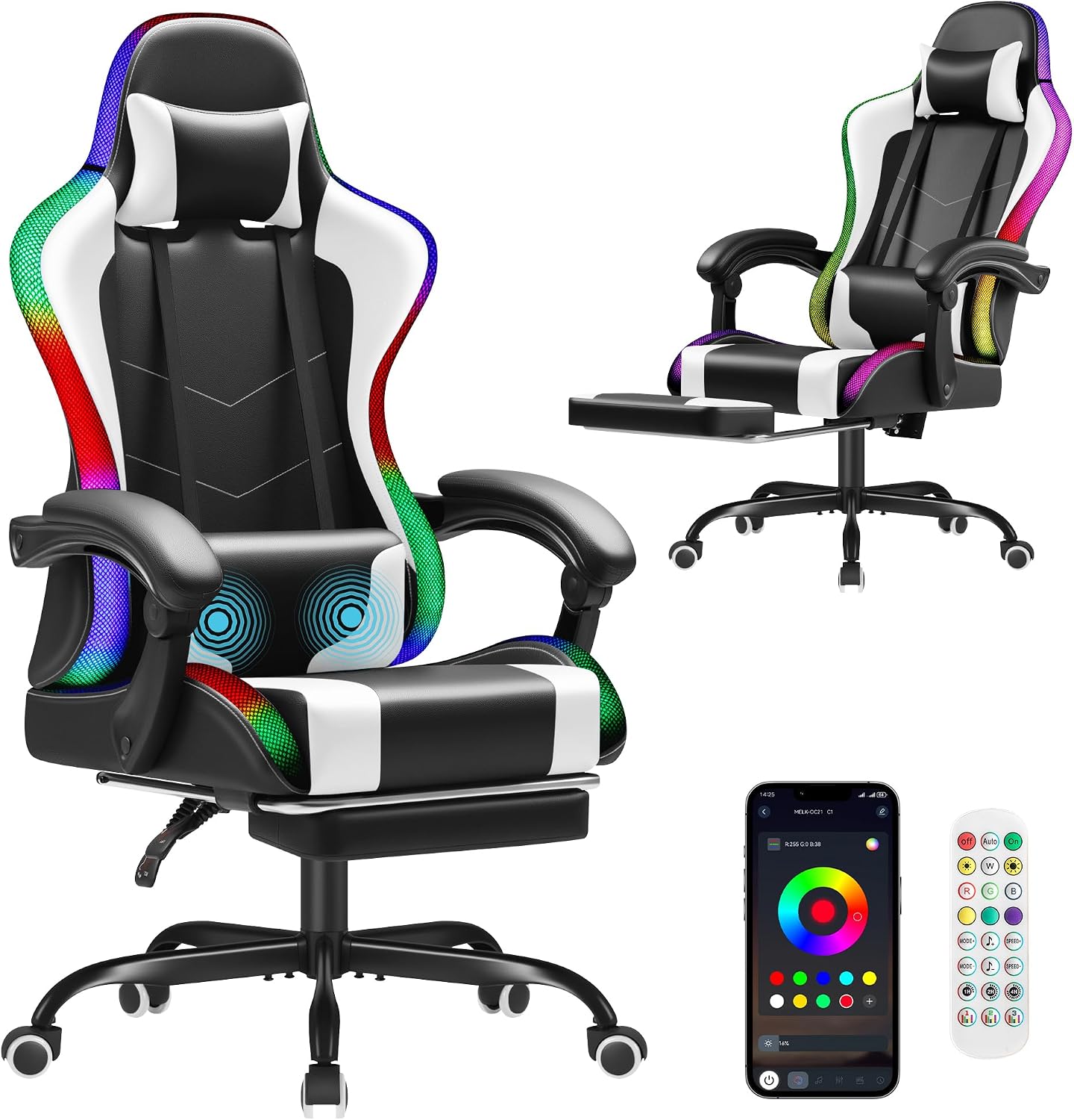 Homall Gaming Chair, Ergonomic - Sofas ulasan dan harga