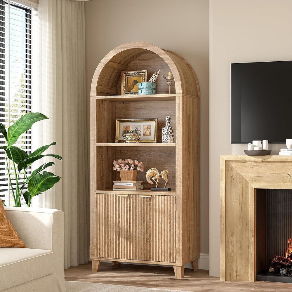 Arched Cabinet, 5-Tier Storage - Storage ulasan dan harga